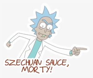 Transparent Sticker Rick And Morty - Quidd Rick And Morty #1658643