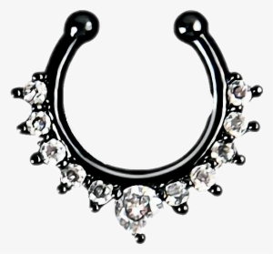 Piercing No Septo Falso Preto #1658721 Piercing No Septo Falso Preto #1658721