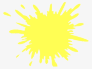 Splash Clipart Yellow - Clip Art #1658808