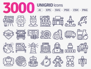 Unigrid Icons #1659324