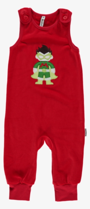 Maxomorra Velour Playsuit Superboy - One-piece Garment #1659786