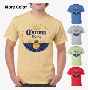 Corona Extra Beer T-shirt - Corona Framed Mirror Wall Plaque 15 X 26 Inches - Can #1661171