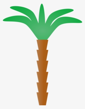Cartoon Palm Tree Clip Art At Clker - Easy Cartoon Palm Trees #1661688
