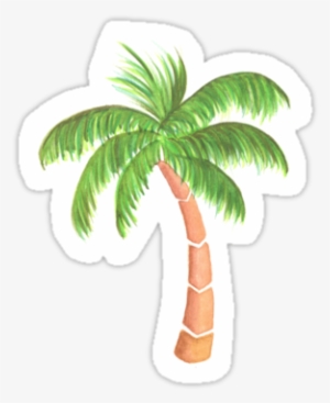 Palm Tree Drawing Png Download " - Palme Sticker #1661991