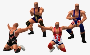 Contains 4 New Attires Created By Kingkanyon, A New - Kurt Angle Attire Wwf No Mercy #1662377