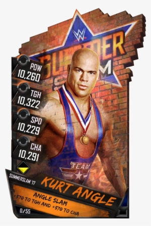 Supercard Kurtangle S3 15 Summerslam17 Halloffame - Wwe 2k18 [xbox One Game] #1663002