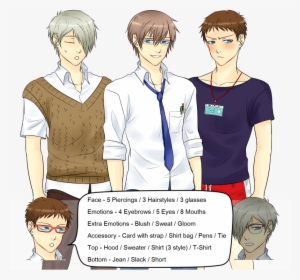 Blush / Sweat / Gloom Accessory - Cartoon #1663248