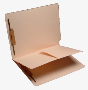 Classification Folders, End Tab, Letter Size, 1/2" - Classification Folders With Pocket #1663330