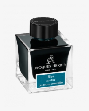 50ml Bottle Bleu Austral - J. Herbin Amethyste De L'oural Ink - 1798 Collection #1663446