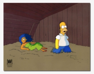 Homer & Marge Simpson - Cartoon #1663564