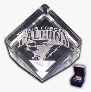 24-0123 Air Force Academy Falcon 2000 Logo Paperweight - United States Air Force Academy #1663593