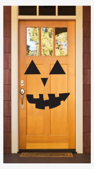 Jack O' Lantern Face Door #1663598