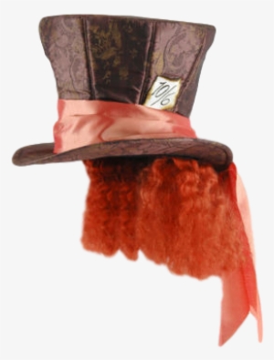 Mad Hatter Disney Officially Licensed Top Hat With - Top Hat Alice In Wonderland #1664164