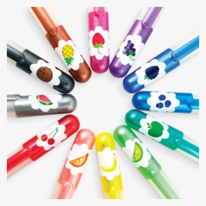Yummy Yummy Scented Glitter Gel Pens - Yummy Scented Glitter Gel Pens - Set Of 12 #1664433