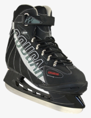 The Best Ice Skates For Beginners - Cougar Men's Soft Boot Hockey Skates - Black #1664434