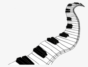 Source - - Piano Keys Drawing Png #1664491