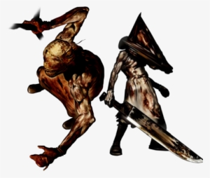 Valtiel & Pyramid Head - Silent Hill Pyramid Head #1664662