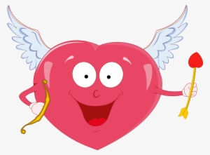 Vector Freeuse Download Valentine Heart With Cupid - Valentine Heart And Cupid #1665429 Vector Freeuse Download Valentine Heart With Cupid - Valentine Heart And Cupid #1665429