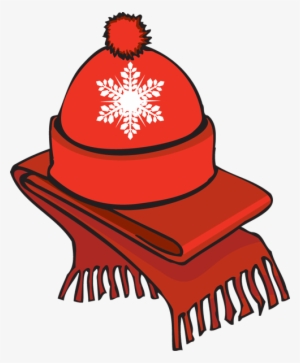 Scarf - Winter Coat Clip Art #1666266