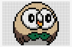 Pokemon Pixel Art Rowlet #1666290