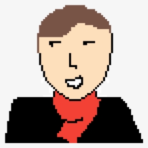 Man In Red Scarf - Red Scarf #1666621