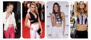 Is Midriff Baring Fashion A Growing Trend Of - Chiara Ferragni Kendall Jenner #1666706