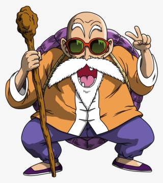 Dragon Ball Master Roshi Peace #1666850