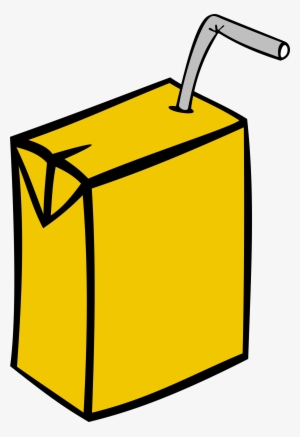 This Free Icons Png Design Of Juice Box With Straw #1666945