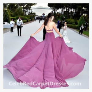 Kendall Jenner Two-piece Purple Dress Amfar Gala 2015 - Kendall Jenner #1667372