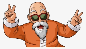 Image Of Happy Roshi - Dragon Ball Kame Sennin Cosplay Costumes #1667396