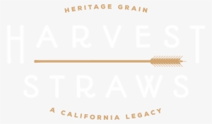 Harvest Straws White Logo - Heroes #1667610