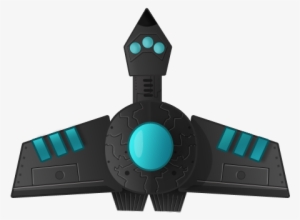 Spaceship Free To Use Clip Art - Video Game Space Ship #1668155