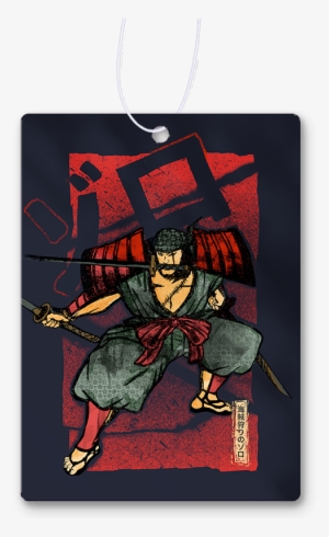 Traditional Samurai Zoro Air Freshener - Art #1668467