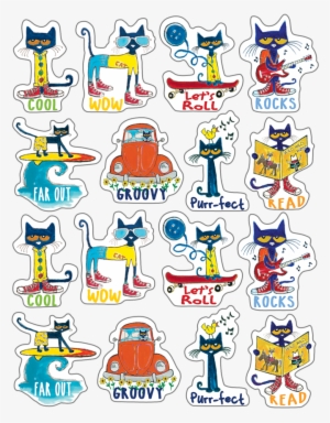 Tcr63935 Pete The Cat Stickers Image #1668469