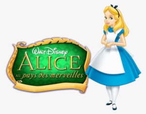 Alice In Wonderland Movie Image With Logo And Character - Alicia En El Pais De Las Maravillas Caricatura #1668622