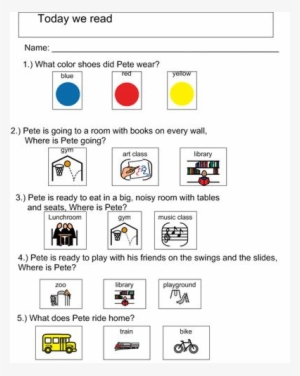 Pete The Cat Rocking In My School Shoes Activities #1668768