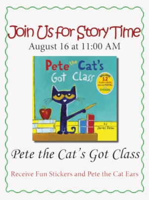 Story Time - Pete The Cat's Got Class #1669446