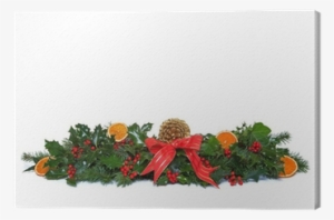 Holly And Dried Orange Christmas Garland - Christmas Day #1669633