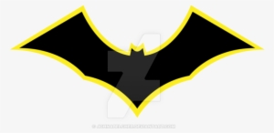 Batman Logo Symbol And Silhouette Stencil Vector - Batman #1670244