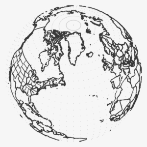 Drawn Globe Svg - Map #1670384