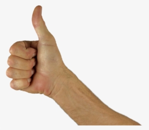 Thumbs Up, Thumb, Hand, Positive, Excellent, Great - Thumbs Up Arm Png #1670993