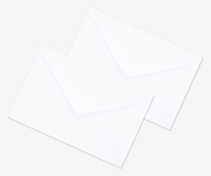 White Envelope No - Construction Paper #1671362