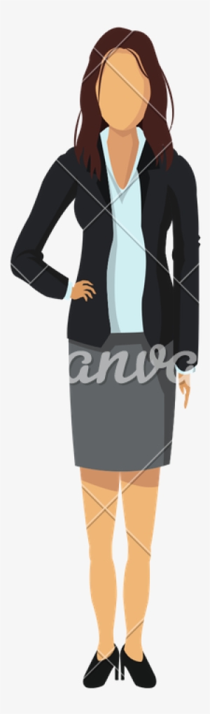 Business Woman Fashion Icon Icons By Canva - Businesswoman Icon #1671789