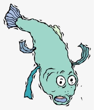 Vector Illustration Of Fish Jumps Out Of The Water #1673300