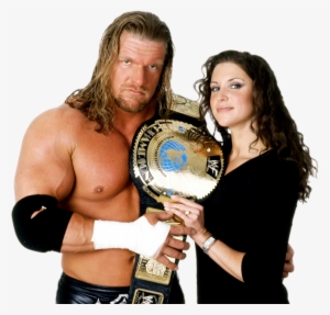 Triple H And Stephanie Mcmahon Wwe Champions, Wwe Wrestlers, - Wwe Triple H Stephanie #1674376