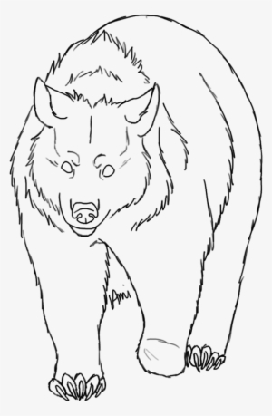 Free Line Art Bear - Bear #1674581