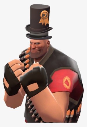 Heavy With The Amber's Rad As All Hell Hat Tf2 - Team Fortress 2 Heavy Hat #1674925