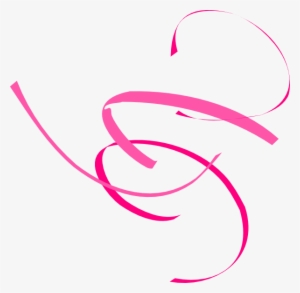 Pink Abstract Lines Png Download Image - Pink Ribbon Swirl Png #1675021