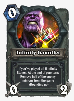 The Reward For Playing All 6 Infinity Stones - Hearthstone Warlock Weapons #1675297