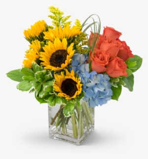 Summer Fun Flower Arrangement - Flowers Port Png #1675320